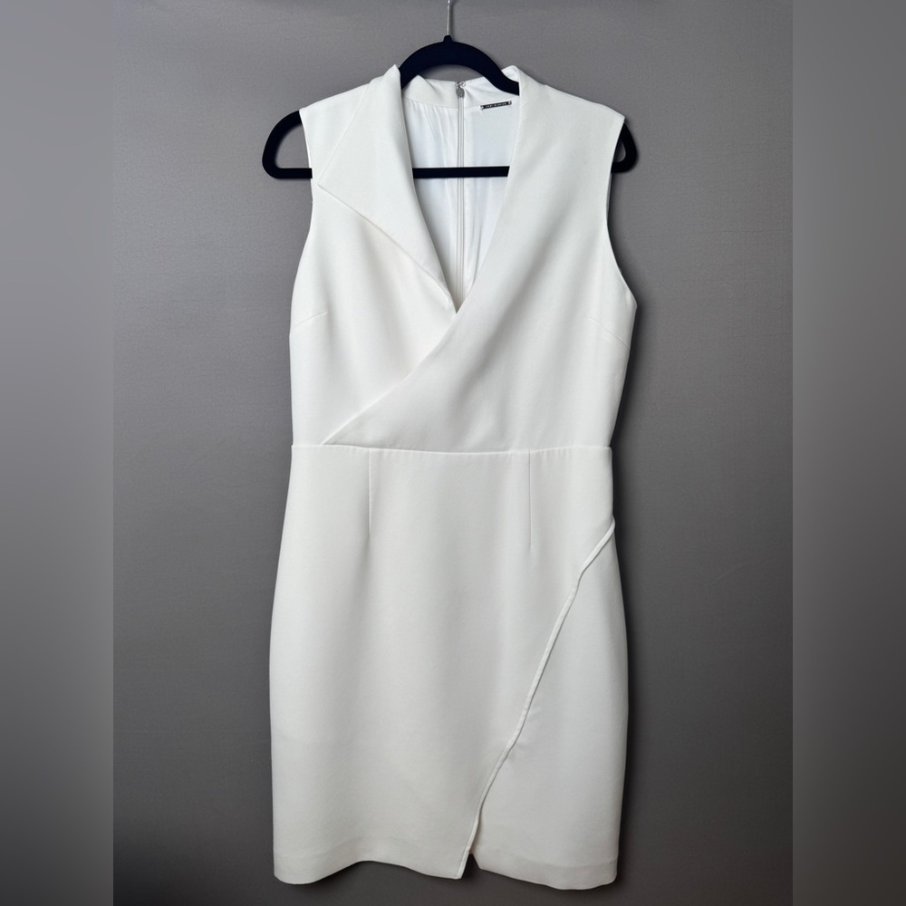 ELLIE TAHARI White Pencil Dress, size 10
